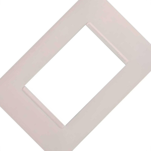 Placa Pial Plus+ Branca 4X2 (3Modulo) 618503Bc Placa Pial Plus+ Branca 4X2 (3Modulo) 618503Bc