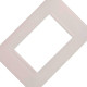 Placa Pial Plus+ Branca 4X2 (3Modulo) 618503Bc Placa Pial Plus+ Branca 4X2 (3Modulo) 618503Bc