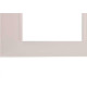 Placa Pial Plus+ Branca 4X2 (3Modulo) 618503Bc Placa Pial Plus+ Branca 4X2 (3Modulo) 618503Bc