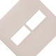 Placa Pial Plus+ Branca 4X4 (1+1 Horizontal) 618511Bc Placa Pial Plus+ Branca 4X4 (1+1 Horizontal) 618511Bc