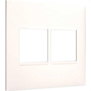 Placa Pial Plus+ Branca 4X4 (2+2 Horizontal) 618512Bc