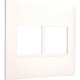 Placa Pial Plus+ Branca 4X4 (2+2 Horizontal) 618512Bc