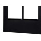 Placa Pial Plus+ Preta 4X4 (2+2 Horizontal) 618512Pt Placa Pial Plus+ Preta 4X4 (2+2 Horizontal) 618512Pt