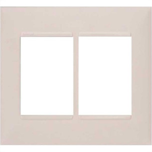 Placa Pial Plus+ Branca 4X4 (3+3 Horizontal) 618516Bc