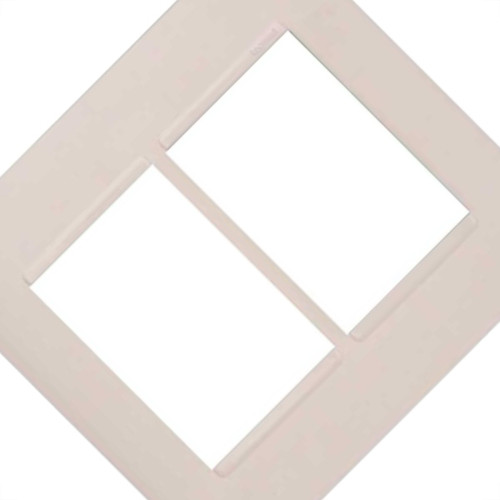Placa Pial Plus+ Branca 4X4 (3+3 Horizontal) 618516Bc Placa Pial Plus+ Branca 4X4 (3+3 Horizontal) 618516Bc