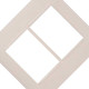 Placa Pial Plus+ Branca 4X4 (3+3 Horizontal) 618516Bc Placa Pial Plus+ Branca 4X4 (3+3 Horizontal) 618516Bc