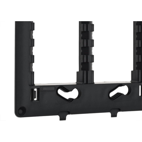 Suporte Placa Pial Plus+ 4X4 6 Horizontal 2124Nt 612124Nt