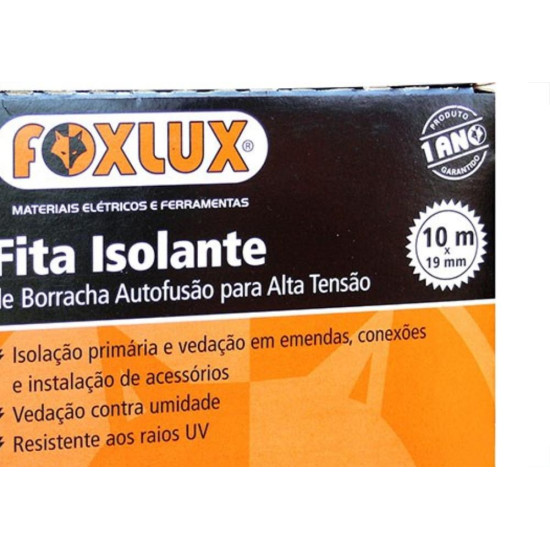 Fita Isolante Foxlux Auto Fusao 10Mx19Mm 10.53