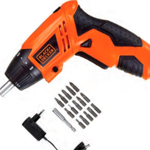 Parafusadeira Black & Decker Bateria 4.8V Com Led Com 2 Posicoes 16Ac Kc4815B-Br Parafusadeira Black & Decker Bateria 4.8V Com Led Com 2 Posicoes 16Ac Kc4815B-Br