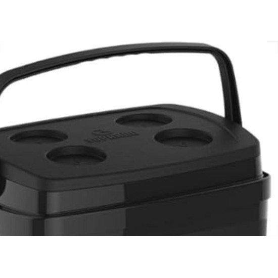 Caixa Termica Soprano Tropical 12L Preta 09000.5055.03 Caixa Termica Soprano Tropical 12L Preta 09000.5055.03