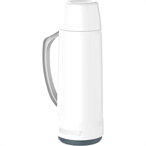Garrafa Termica Soprano Cristal 1L Branca 09003.0160.02 Garrafa Termica Soprano Cristal 1L Branca 09003.0160.02