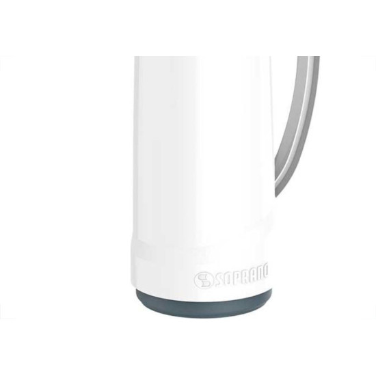 Garrafa Termica Soprano Cristal 1L Branca 09003.0160.02 Garrafa Termica Soprano Cristal 1L Branca 09003.0160.02