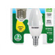 Lampada Led Vela Taschibra 3,1W 6500K Leitosa Tvl25 Lampada Led Vela Taschibra 3,1W 6500K Leitosa Tvl25
