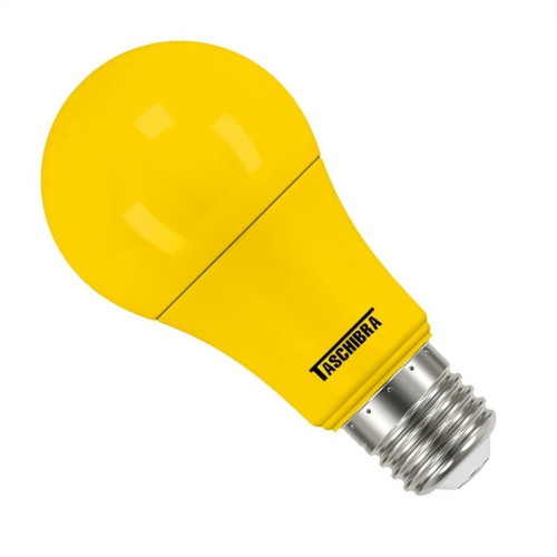 Lampada Led Bulbo Taschibra 5W Tkl Amarela Lampada Led Bulbo Taschibra 5W Tkl Amarela