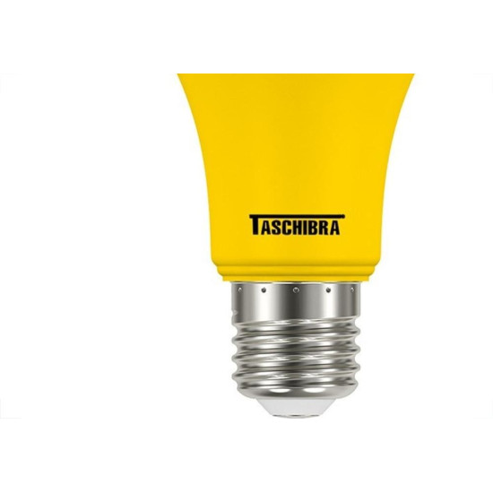 Lampada Led Bulbo Taschibra 5W Tkl Amarela Lampada Led Bulbo Taschibra 5W Tkl Amarela