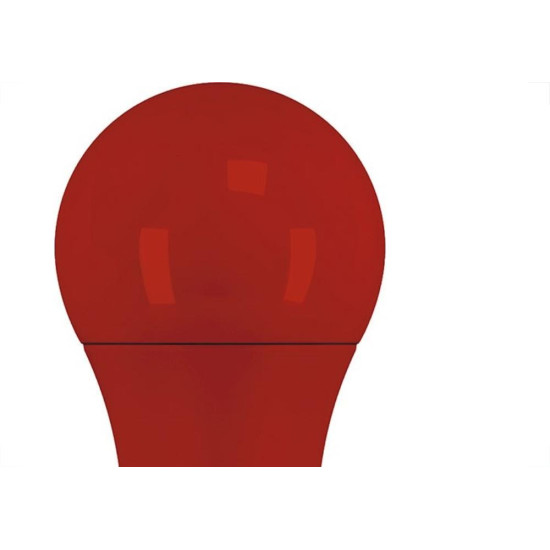 Lampada Led Bulbo Taschibra 5W Tkl Vermelha 