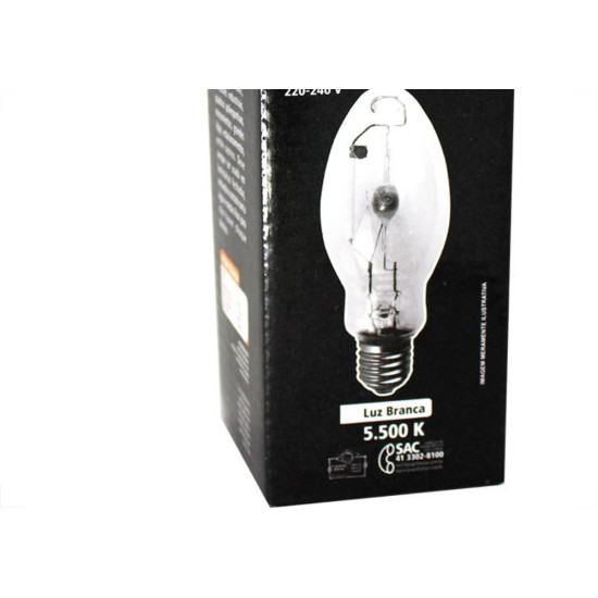 Lampada Vapor Metalico Foxlux Bulbo 70W E27 Clara Mb27 Vmb27.70 Lampada Vapor Metalico Foxlux Bulbo 70W E27 Clara Mb27 Vmb27.70