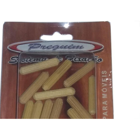 Cartela Cavilha Preguim 6X30Mm Com 20Pecas - Kit C/10