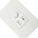 Controle Ventilador Qualitronix Luz+Reversor 1Lampada Qv371