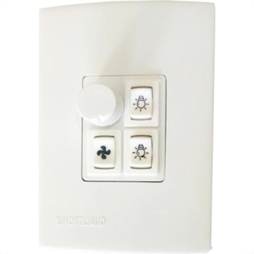 Kit C/2 - Controle Ventilador Qualitronix Luz+Reversor 2L...