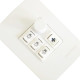 Kit C/3 - Controle Ventilador Qualitronix Luz+Reversor 3L...