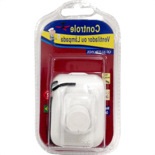 Controle Ventilador Qualitronix Luz Sobrepor Qv39