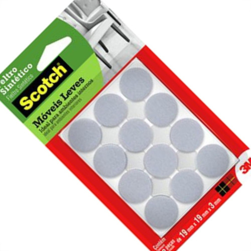 Feltro Auto-Adesivo 3M Branco Redondo P 12Pecas Fp-070 Hb004262646 Feltro Auto-Adesivo 3M Branco Redondo P 12Pecas Fp-070 Hb004262646