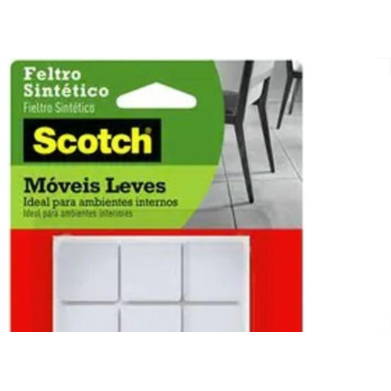 Feltro Auto-Adesivo 3M Branco Quadrado M 12Pecas Fp-065 Hb004262596 Feltro Auto-Adesivo 3M Branco Quadrado M 12Pecas Fp-065 Hb004262596