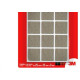 Feltro Auto-Adesivo 3M Marrom Quadrado P 12Pecas Fp-086 Hb004262661