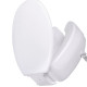 Assento Sanitario Astra Tpu Acessibilidade Com Tampa 13Cm Tae13/T Assento Sanitario Astra Tpu Acessibilidade Com Tampa 13Cm Tae13/T