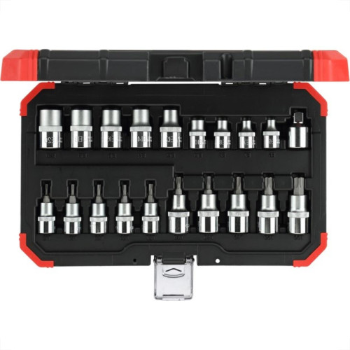 Soquete Gedore Red Torx E6 A E20 T10 A T55 20Pecas 289779 Soquete Gedore Red Torx E6 A E20 T10 A T55 20Pecas 289779
