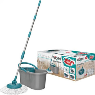 Rodo Mop Flashlimp Giratorio Fit Com Balde Mop5010