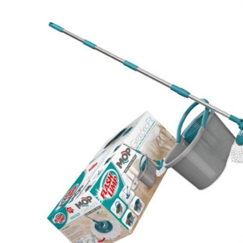 Rodo Mop Flashlimp Giratorio Fit Com Balde Mop5010 Rodo Mop Flashlimp Giratorio Fit Com Balde Mop5010
