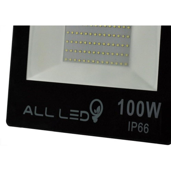 Refletor Led All Led Ip66 100W 9000Lm 6000K R100Wbf Refletor Led All Led Ip66 100W 9000Lm 6000K R100Wbf