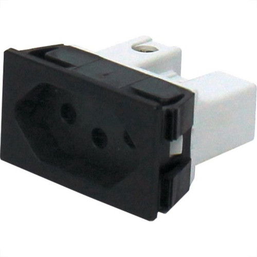 Tomada Painel Steck Garra Plastica Com Borne 10A S8620 Tomada Painel Steck Garra Plastica Com Borne 10A S8620