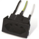 Tomada Painel Steck Com Cabo 10A 250V Preta S8628 Tomada Painel Steck Com Cabo 10A 250V Preta S8628