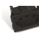 Tomada Painel Steck Com Cabo 10A 250V Preta S8628 Tomada Painel Steck Com Cabo 10A 250V Preta S8628