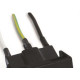 Tomada Painel Steck Com Cabo 10A 250V Preta S8628 Tomada Painel Steck Com Cabo 10A 250V Preta S8628