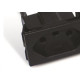 Kit C/3 - Tomada Painel Steck Com Cabo 20A 250V Preta S8629 Kit C/3 - Tomada Painel Steck Com Cabo 20A 250V Preta S8629