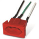 Tomada Painel Steck Com Cabo 20A 250V Vermelha S8631 Tomada Painel Steck Com Cabo 20A 250V Vermelha S8631