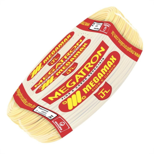 Fio Cabinho Flexivel Megatron 6,0 Amarelo 100M 7830 Fio Cabinho Flexivel Megatron 6,0 Amarelo 100M 7830