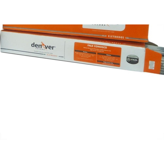 Eletrodo Denver Ferro Fundido Ust 2,50 1Kg - Kit C/4 Eletrodo Denver Ferro Fundido Ust 2,50 1Kg - Kit C/4