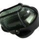 Kit C/5 - Luminaria Tartaruga Pvc Shintech Preta Com Vidr... Kit C/5 - Luminaria Tartaruga Pvc Shintech Preta Com Vidr...