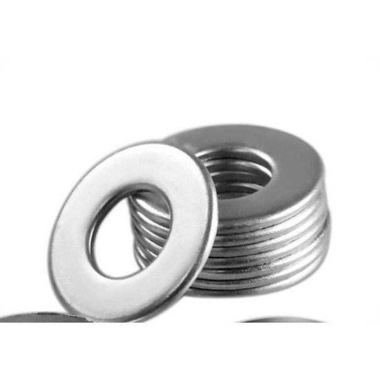 Arruela Lisa Zincada Lgsteel   3/8'' 1Kg +-160 Pecas