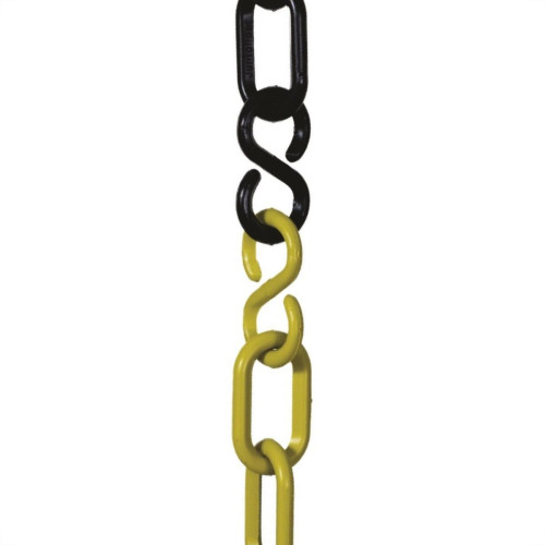 Corrente Pvc Juntalider 08X 3,9M Amarela/Preta Corrente Pvc Juntalider 08X 3,9M Amarela/Preta