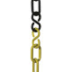 Corrente Pvc Juntalider 08X 3,9M Amarela/Preta Corrente Pvc Juntalider 08X 3,9M Amarela/Preta