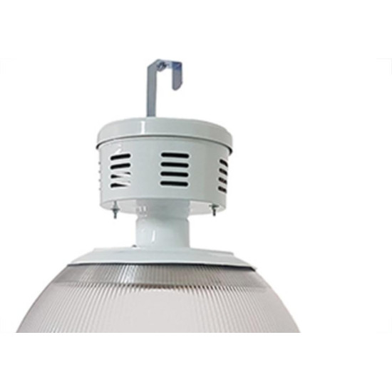 Luminaria Prismatica Bezelux 22'' Com Alojamento E40 Bzp22Br4