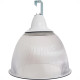 Luminaria Prismatica Bezelux 16'' Com Gancho Branca E27 Bzg16Br2 Luminaria Prismatica Bezelux 16'' Com Gancho Branca E27 Bzg16Br2
