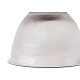 Luminaria Prismatica Bezelux 22'' Com Gancho Branco E27 Bzg22Br2 Luminaria Prismatica Bezelux 22'' Com Gancho Branco E27 Bzg22Br2