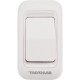 Botao P/Campainha Brasfort S/Fio Pilha Branco 7892 Botao P/Campainha Brasfort S/Fio Pilha Branco 7892